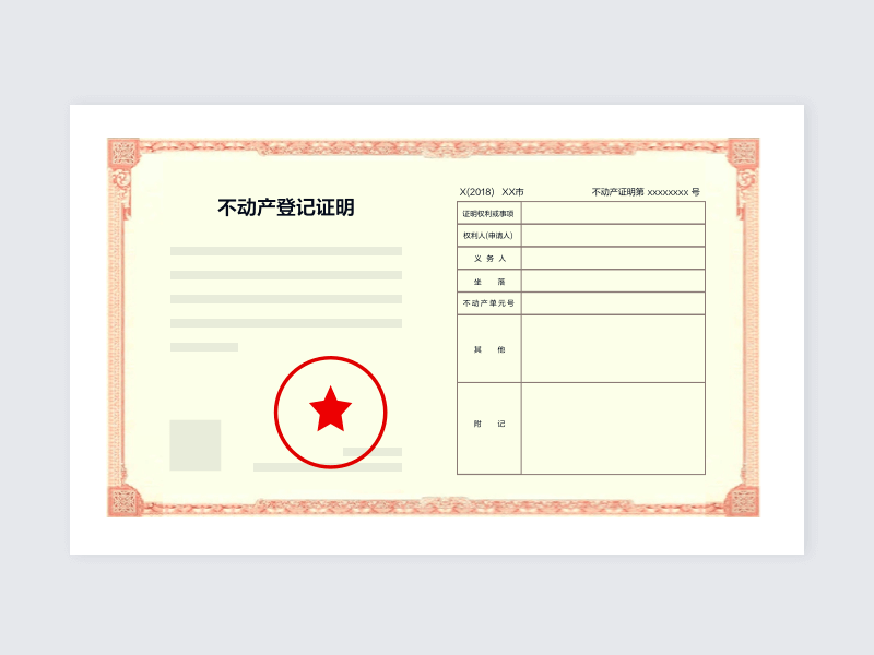 不动产权证书识别